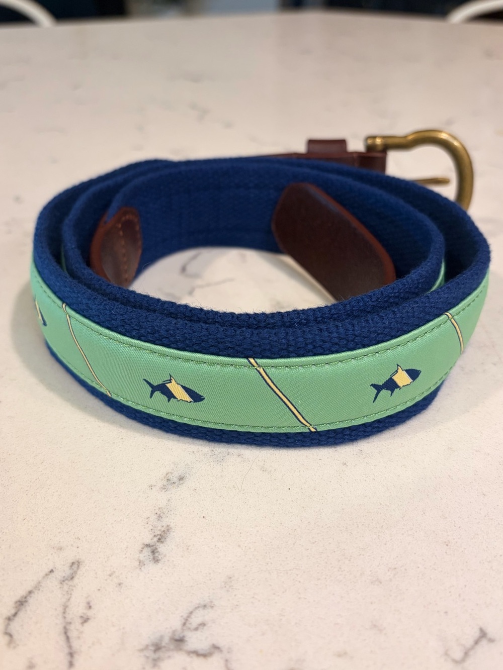 EUC Men's Fish Hippie Belt Size 42